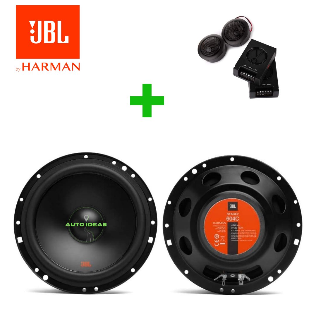 COMPONENTE STAGE 3 6.5" 2 VIAS 270 WATTS JBL 604C