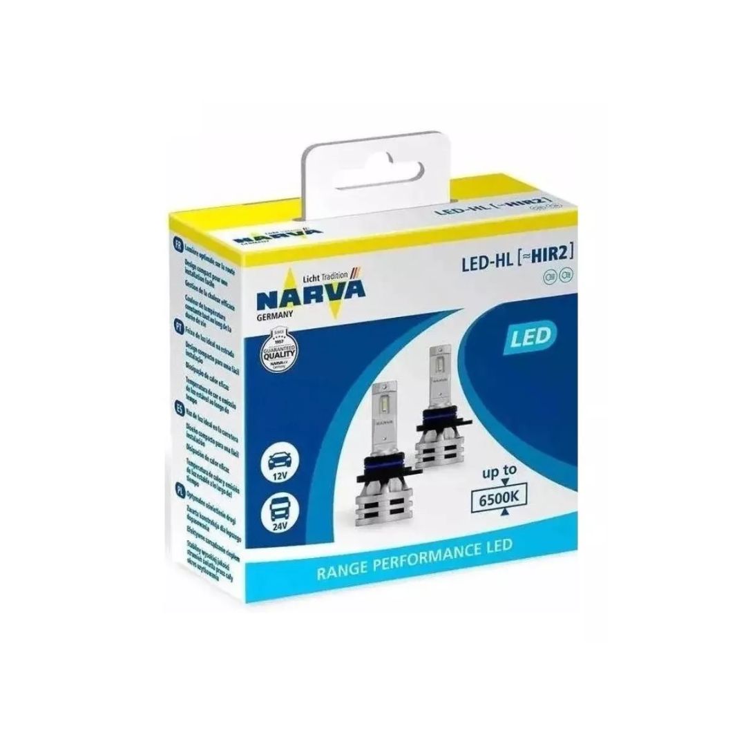 Ampolleta LED HIR2 (9012) 12v. 18W 6.0K Standard (par)