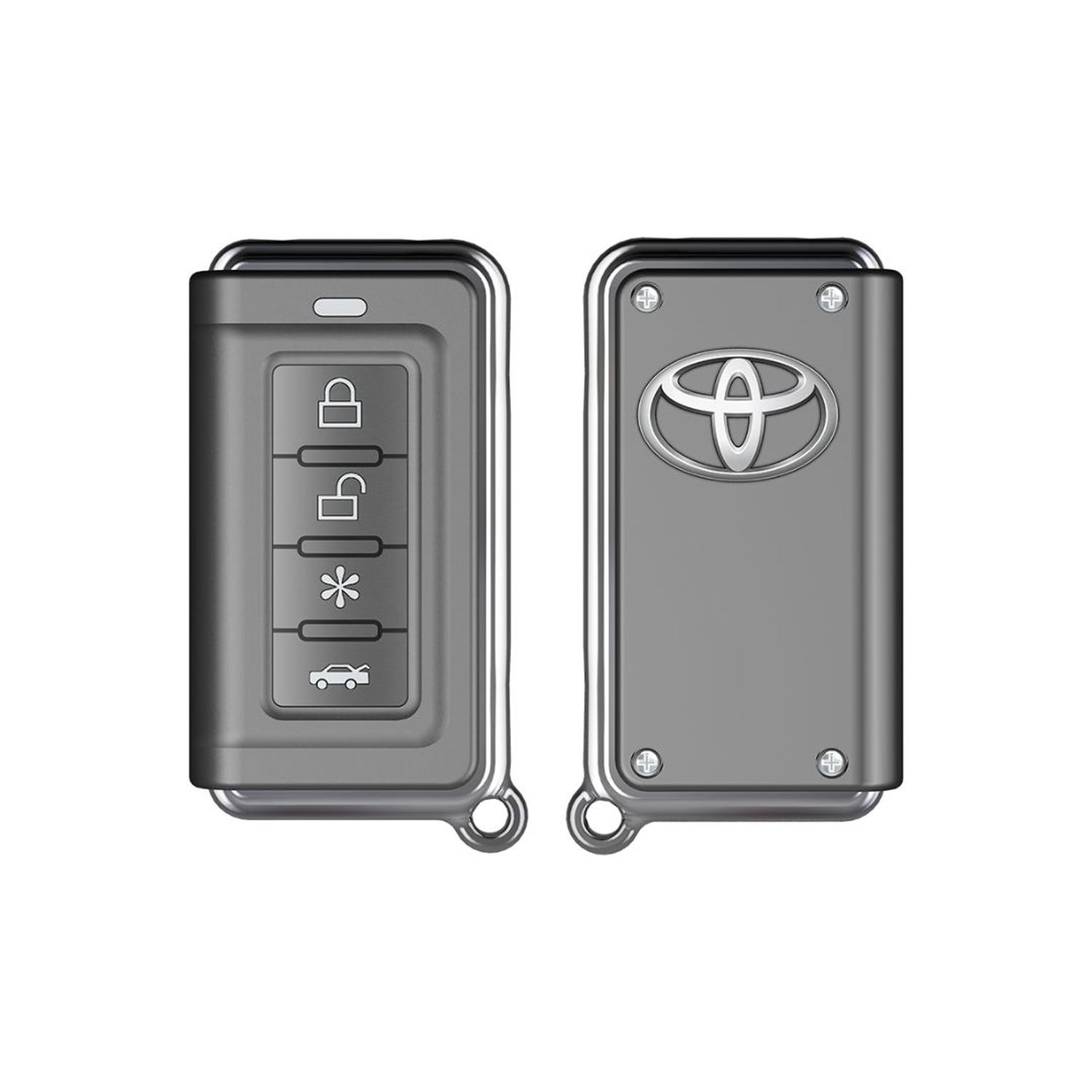 Control Alarma Auto Oem Logo Toyota Código Variable