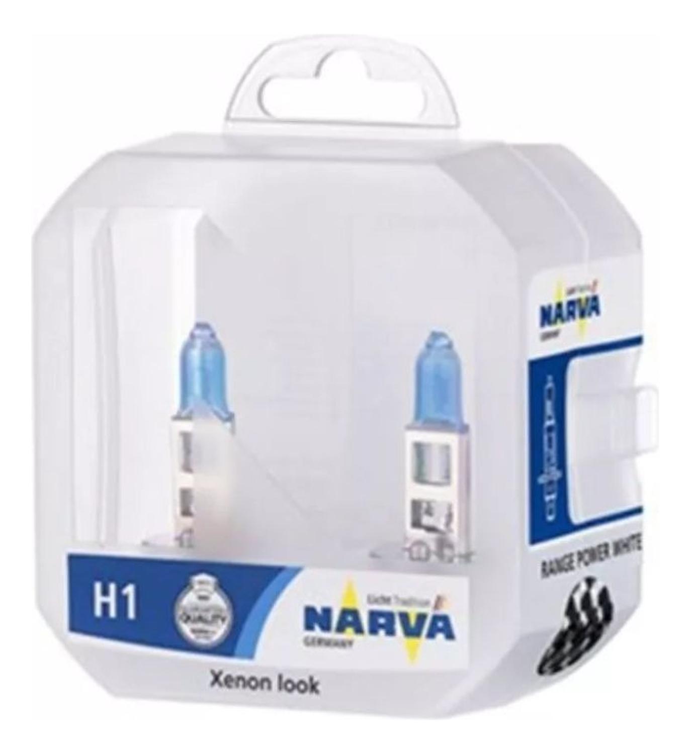 AMPOLLETA H1 NARVA RANGE POWER WHITE XENON LOOK 12V